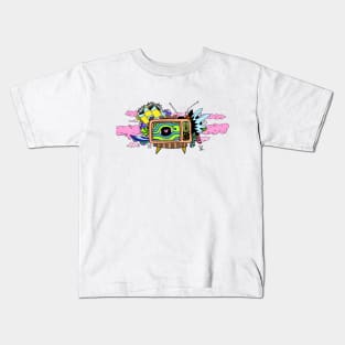 Cotton Candy Television Kids T-Shirt